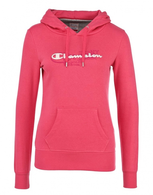sudadera champion rosa mujer