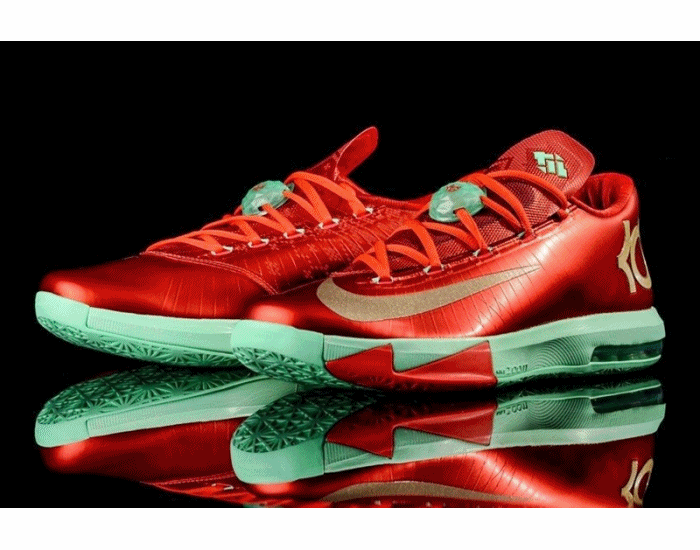 Nike kd 6 rouge on sale