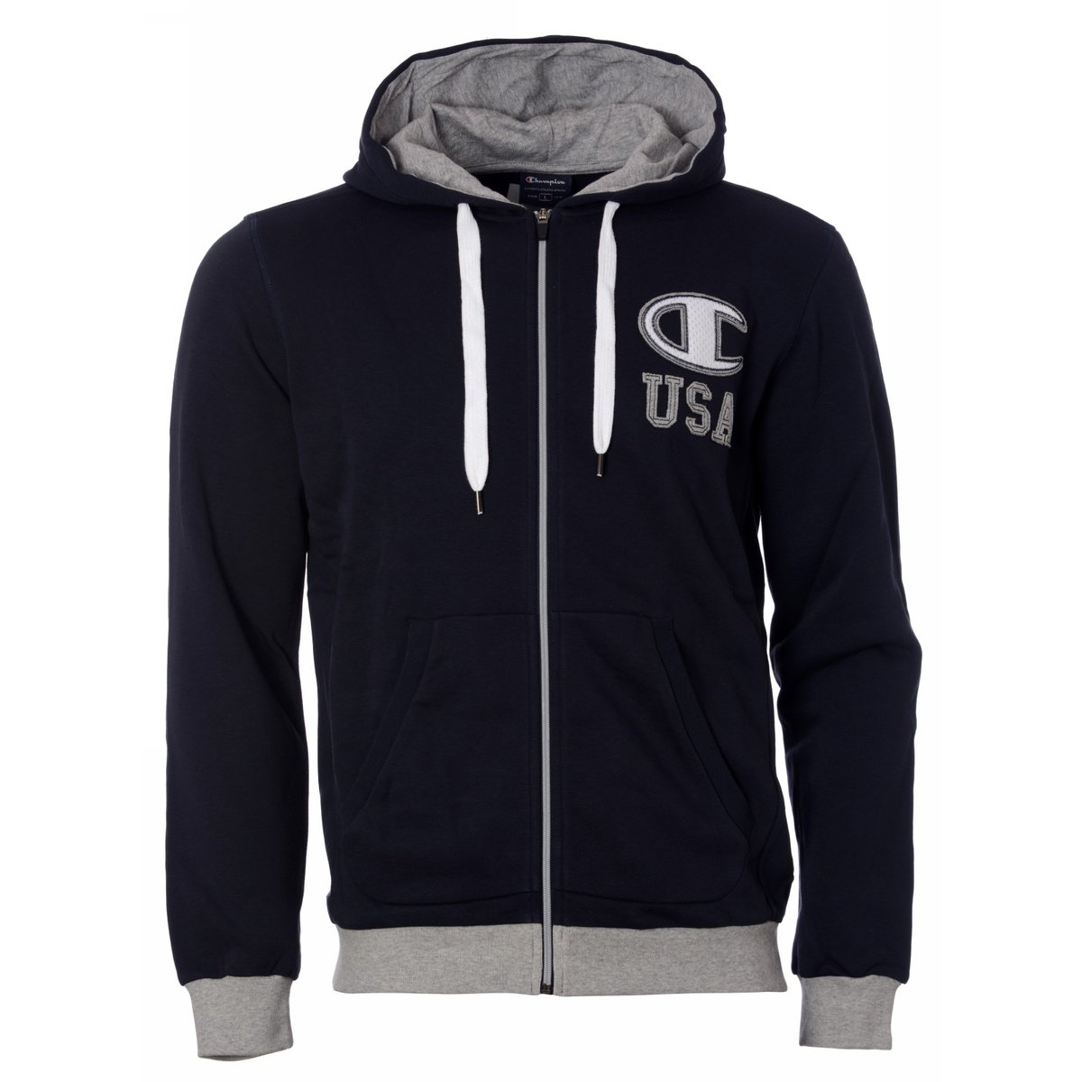 Sudadera negra con estampado USA - G2TO