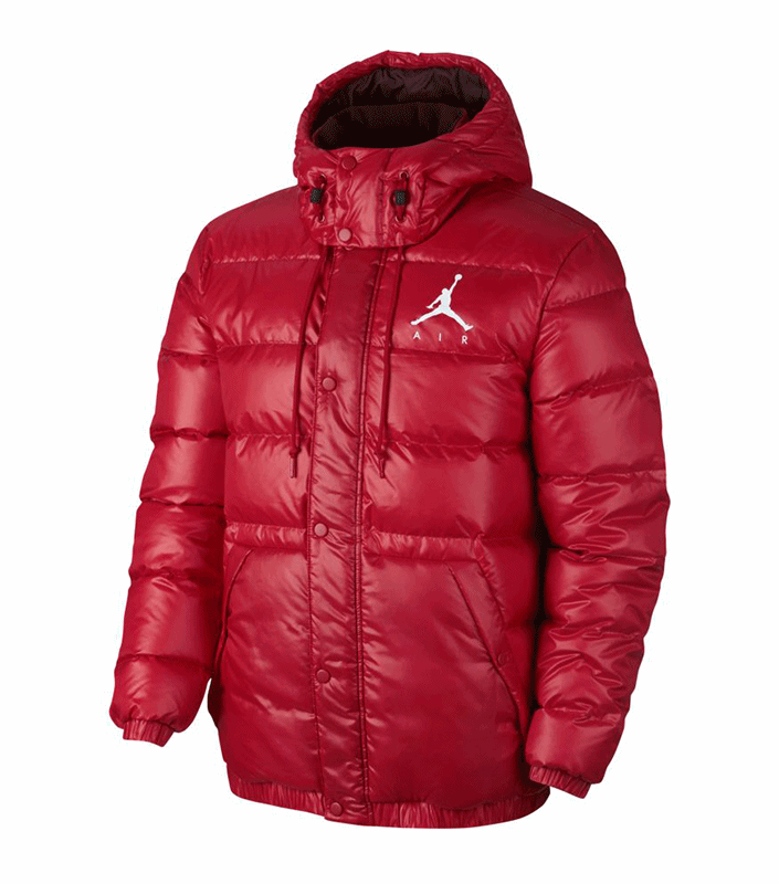 Jordan Sportswear Jumpman Puffer Jacket Red