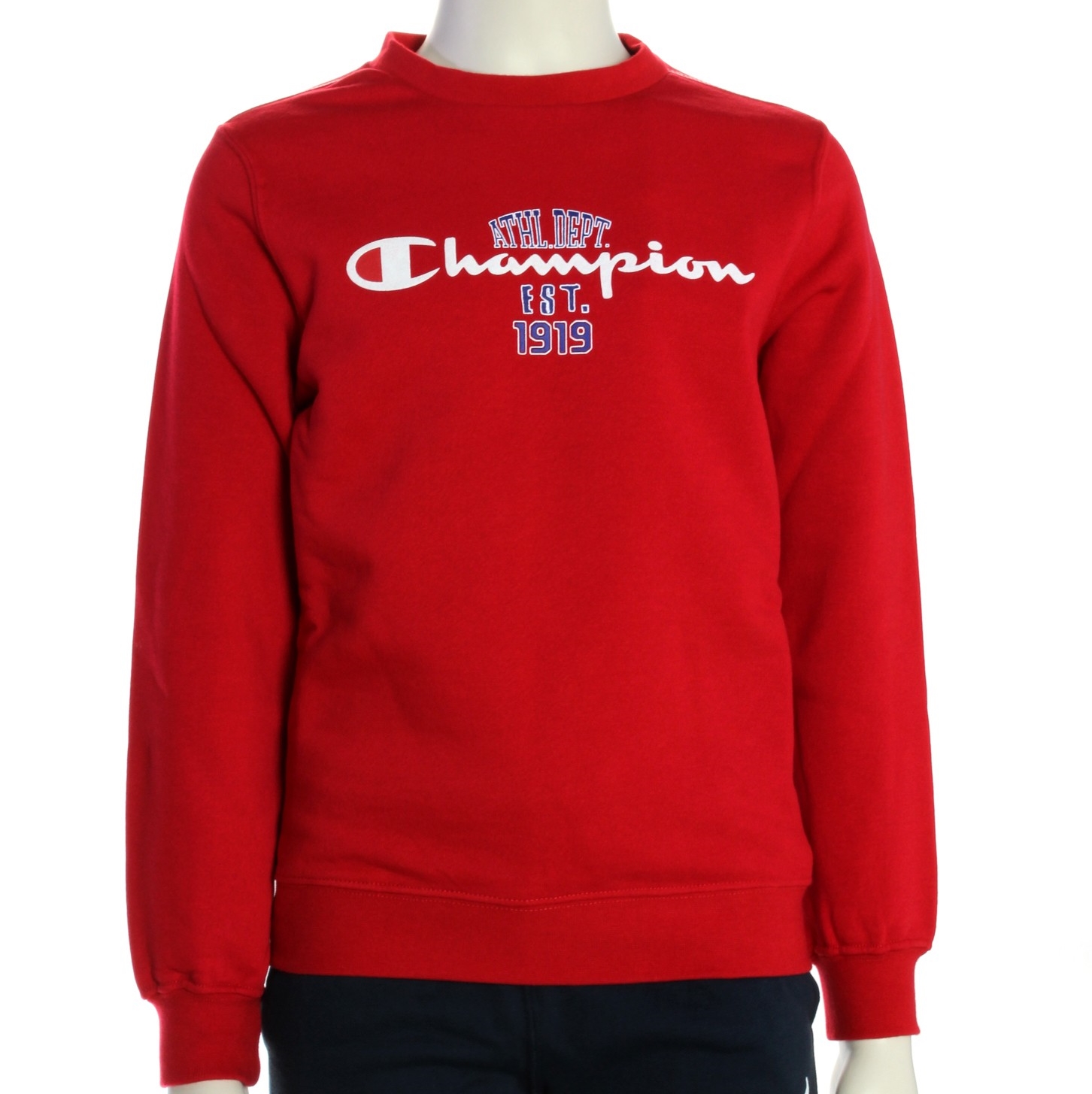 Champion Sudadera Niño Athlentic 1919 Basic Logo (rojo/blanco/az Champion Sudadera Niño Athlentic 1919 Basic Logo (rojo/blanco/az