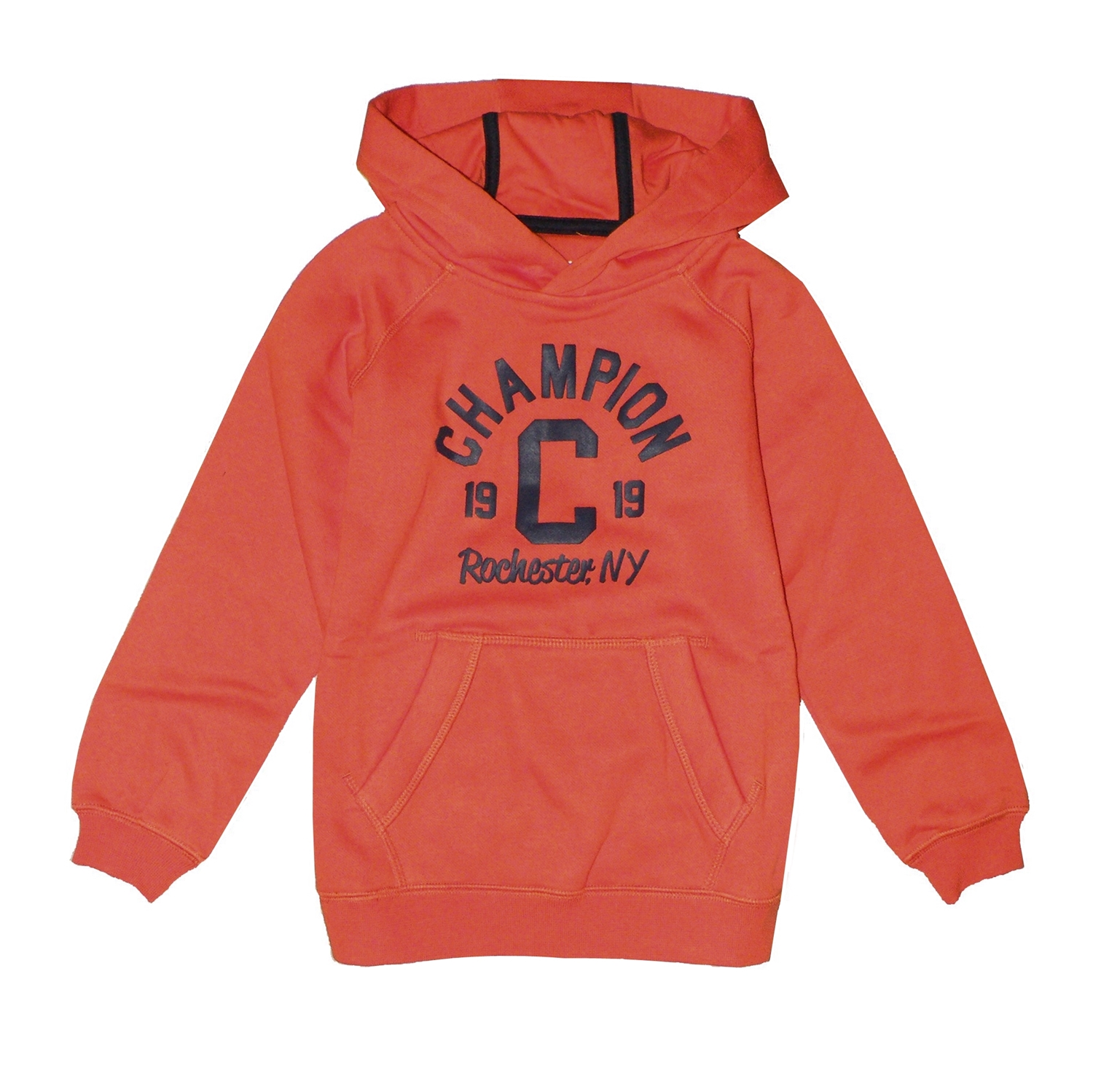 Champion Sudadera Niño Capucha Athletic Rochester NY 1919 (naran