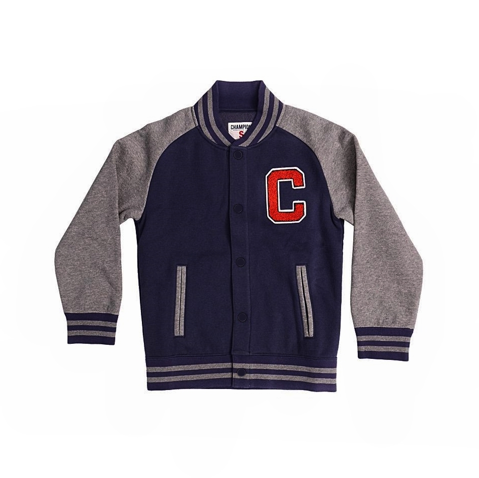Champion Niño Chaqueta Varsity Athletic Rochester NY 1919 (mari