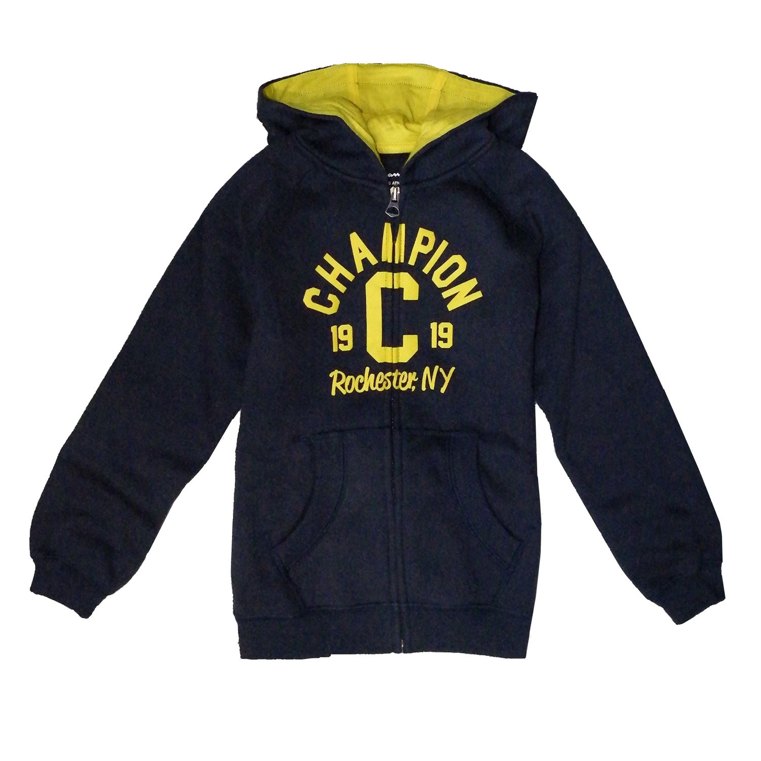 Champion Sudadera Niño Capucha FZ Athletic Rochester NY 1919 (ma