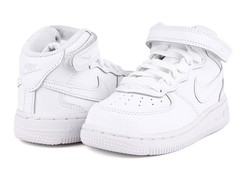 Mid Nike Af1 CaÃ±a Alta Mid 07 Air Force Blancas Altas Mujer Nike