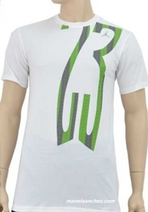 Camiseta Jordan Stretched (blanco/verde)