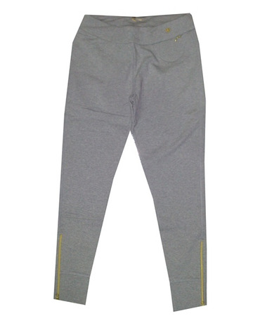 Champion Pantalón Athletic Slim Bootcut Pants (gris/oro)