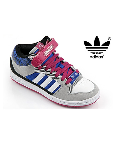 Decade Mid ST W  (gris/blanco/azul/burdeos)