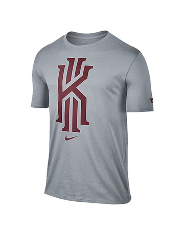 Nike Camiseta Kyrie Foundation Logo (012/gris/rojo)