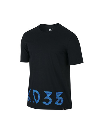 KD Camiseta Graphic Logo (010/negro/azul)
