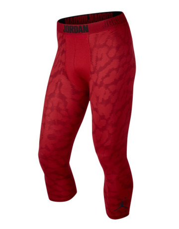 Jordan AJ All Season Compression Three-Quarter (687/rojo/negro)