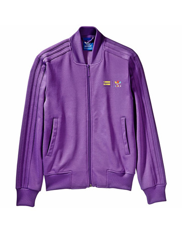 Adidas Originals Chaqueta Mono Color Superstar Pharrell Williams (violeta)