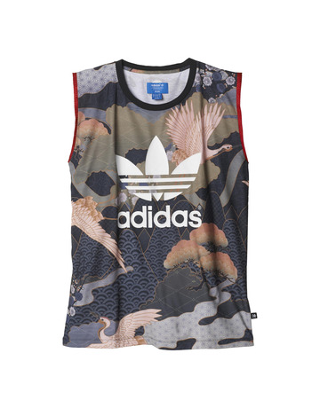 Adidas Originals Rita Ora Camiseta Tirantes "Kimono Print" (multicolor)