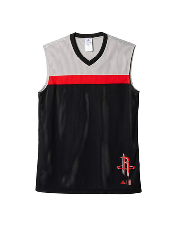 Adidas Camiseta Niño NBA Winter Hoops Rev Houston Rockets (negro/gris/rojo)