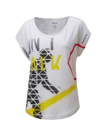 Reebok Camiseta Mujer Dance Graphic (blanco)