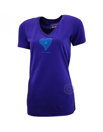 Reebok Camiseta EasyTone Heart (purpura)