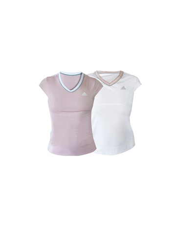 Adidas Camiseta Padel Cap Mujer (blanco)