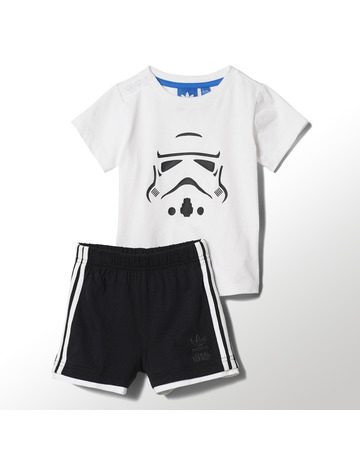 Adidas Originals Conjunto Star Wars Stormtrooper (blanco/negro)