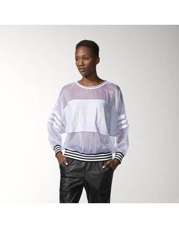 Adidas Originals Mujer London Clear Sweater (blanco/negro)