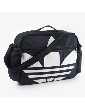 Adidas Originals Bolso AirLiner Canvas (marino/blanco)