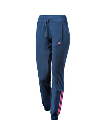 Adidas Pantalón Mujer Essentials Mid 3stripes (marino/rosa)