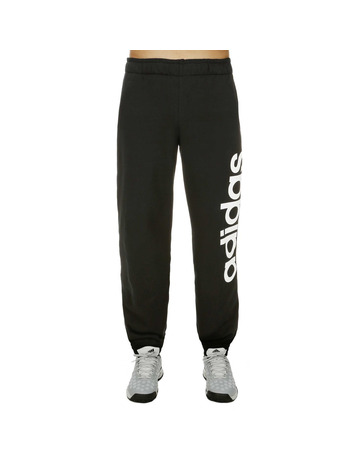 Adidas Pantalón Sport Essentials Linear Regular (negro/blanco)