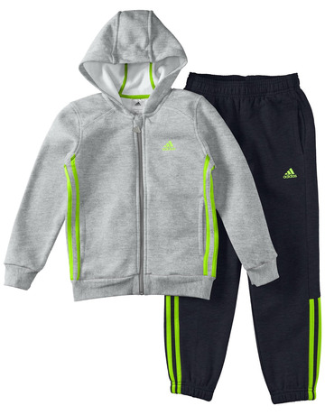 Adidas Chándal Niño Essential Hojo (gris/grisoscuro/lima)