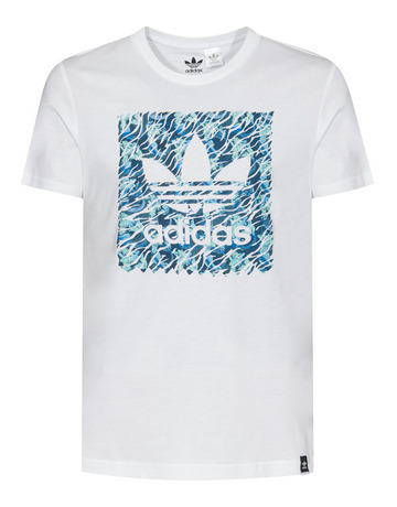 Adidas Originals Camiseta Aqua Stamp (blanco/azul)