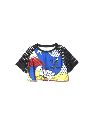 Adidas Original Camiseta Mujer Super Crop Rita Ora (multicolor)
