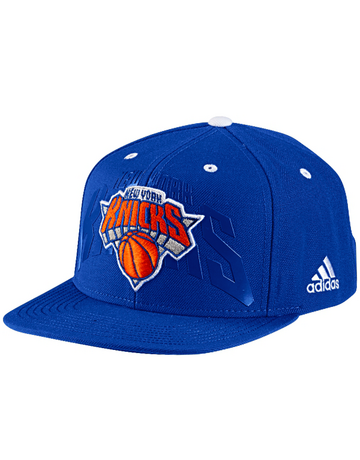 Adidas NBA Gorra New York Knicks Anthem Hat (azul/naranja)