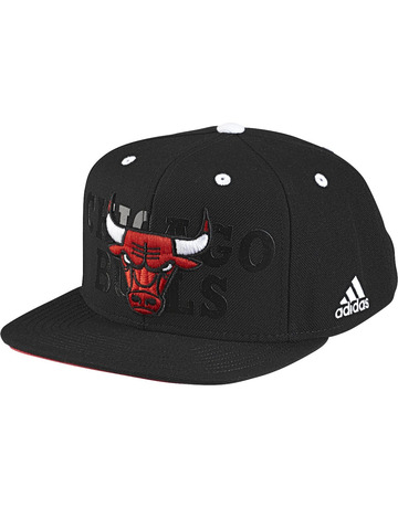 Adidas NBA Gorra Chicago Bulls Anthem Hat (negro/rojo)