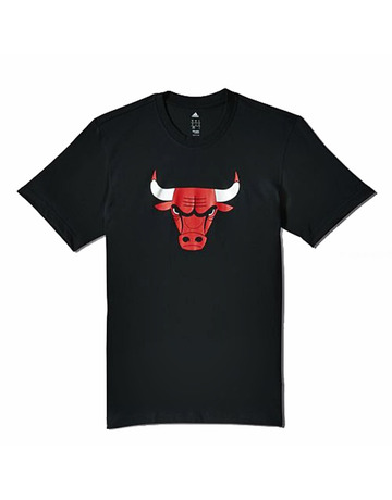 Adidas Camiseta NBA FanWear Chicago Bulls (negro/rojo)