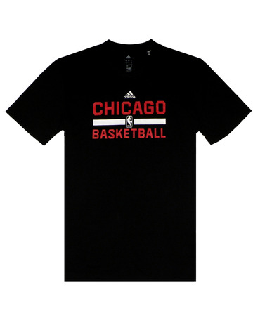 Adidas Camiseta NBA Wear Training HPS Game Chicago Bulls (negro)