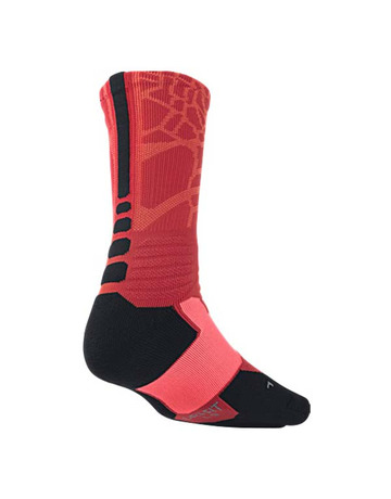 Calcetines Basket LeBron Hyperelite Crew (616/daring red/negro/crisom)