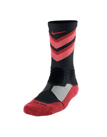 Calcetines Nike Hyper Elite Chase Crew (068/negro/rojo/hotiva)