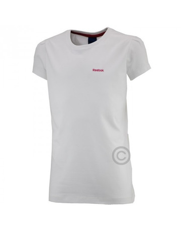 Reebok Camiseta Core Logo Girls (blanco)