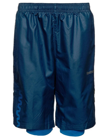 Reebok Short Tight Niño Zig (azul/royal)