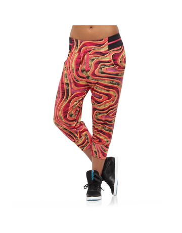 Reebok Capri Mujer Own Mix (rosa/negro/ama)