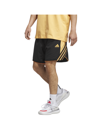 Short Basket Adidas Crazylite "Black-Hazy Orange "