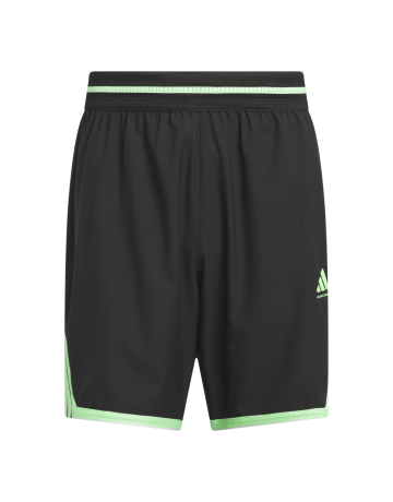 Short Basket Adidas Crazylite  "Black-Lime Burst"