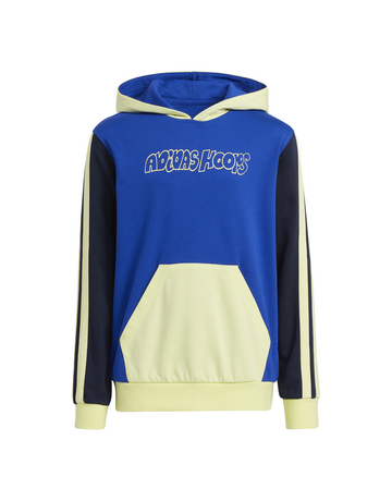 Adidas Basketblall Young Lil Stripe Hoodie "Bold Blue"