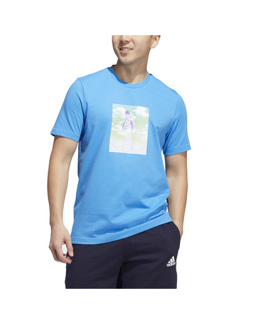 Adidas Boost Rocket T-Shirt "Blue"
