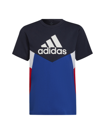 Adidas Boy´s Colorblock T-shirt "Legend Ink/Royal Blue"