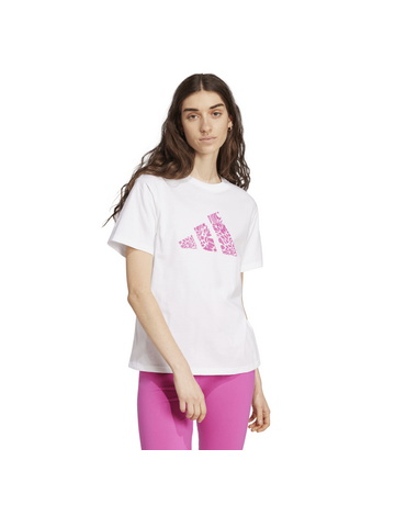 Adidas Camo Graphic T-Shirt "White-Pink"