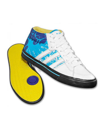 Adidas Classic Vulc II Mid (blanco/azul)