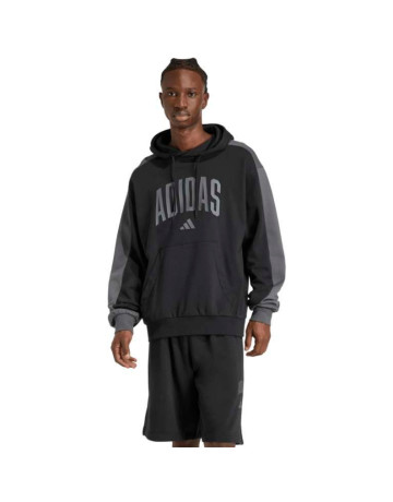 Sudadera Adidas COLLEGIATE FLEECE "Black"