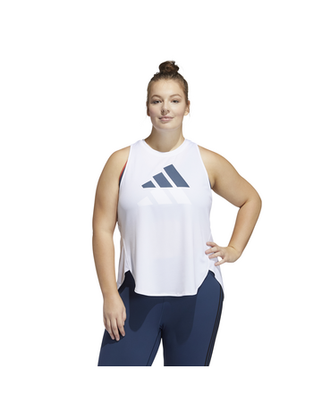 Adidas Cross Training Bos Logo Tank Plus Size "White"