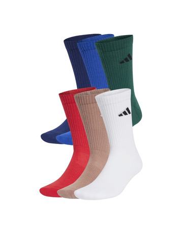 Adidas CUSHIONED CREW SOCKS 6 PAIR PACK "Warm Clay"