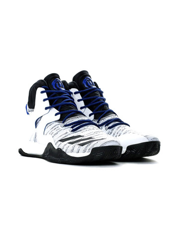 Adidas D Rose 7 Primeknit "Thunderbolt" (white/black/azulón)