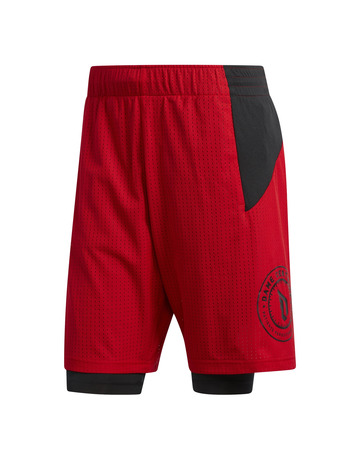 Adidas Dame Dolla 2 in 1 Short (Scarlet)